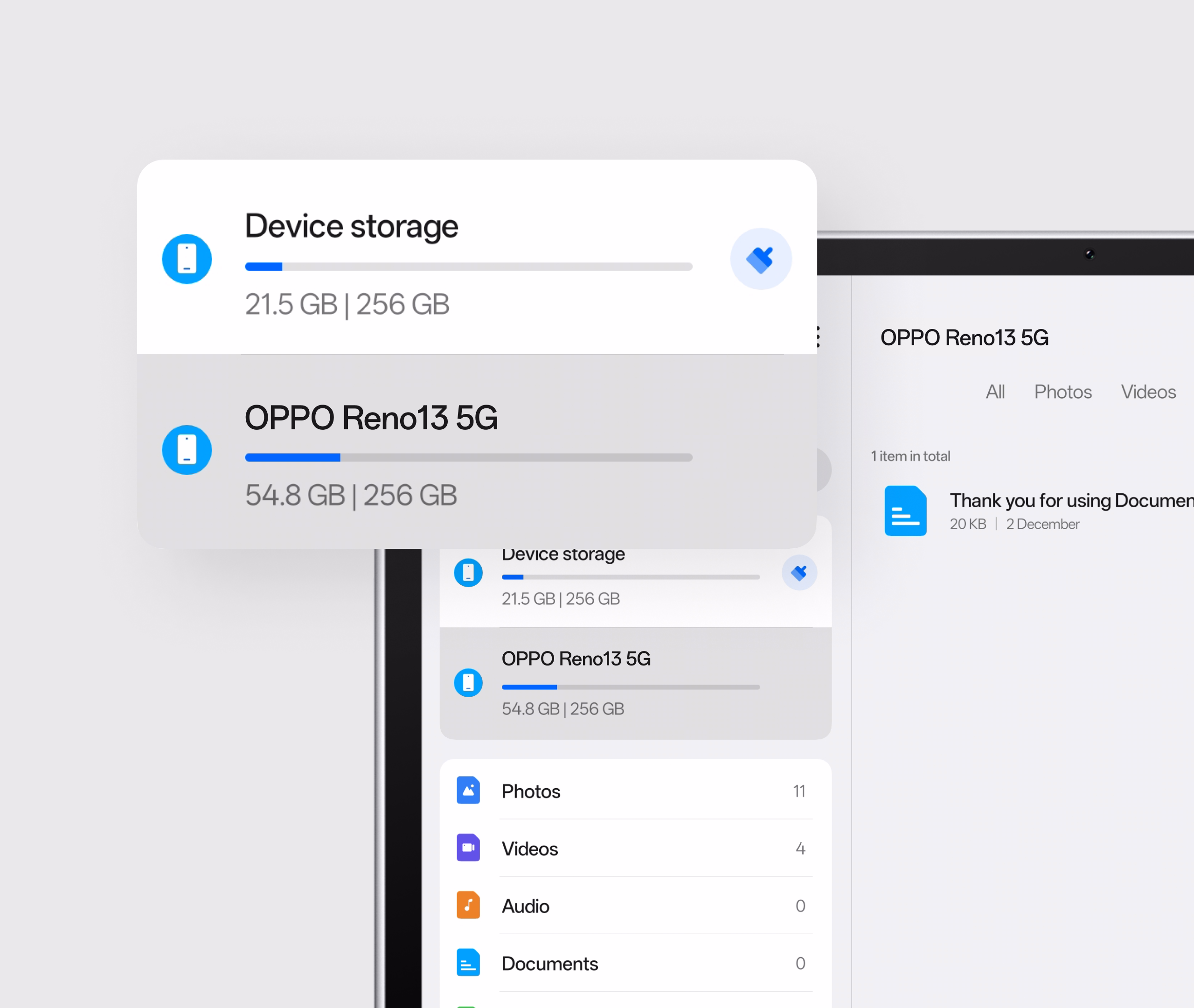 Manage Files Across Different Devices