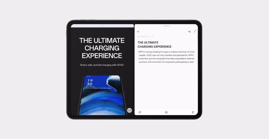 OPPO Pad Neo เชื่อมต่อง่ายดาย