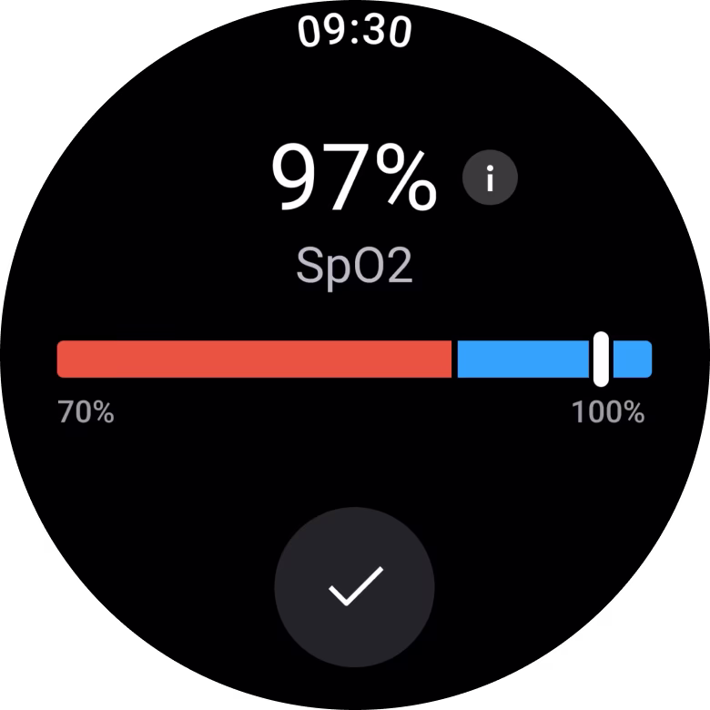 OPPO Watch X Моніторинг кисню в крові