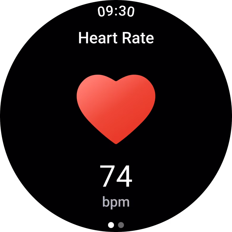 OPPO Watch X Моніторинг пульсу