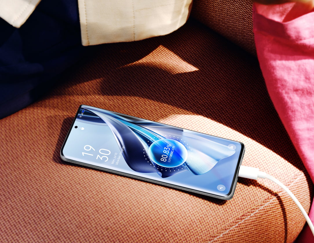 Charge rapide SUPERVOOC<sub>TM</sub> 67 W