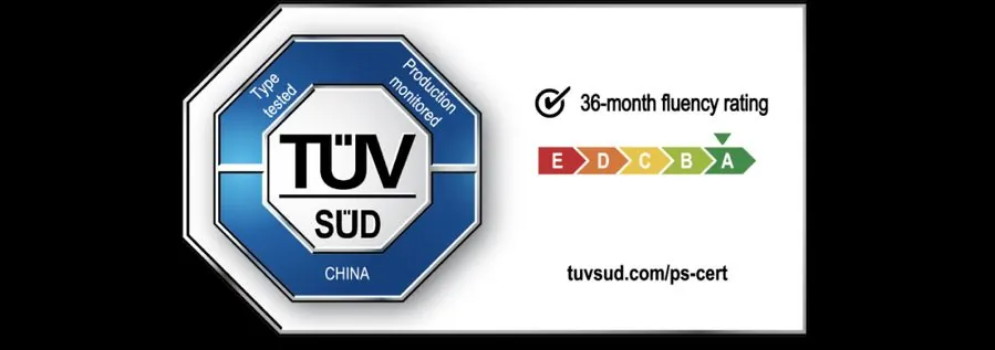 TÜV SÜD 36-Month Fluency Certification