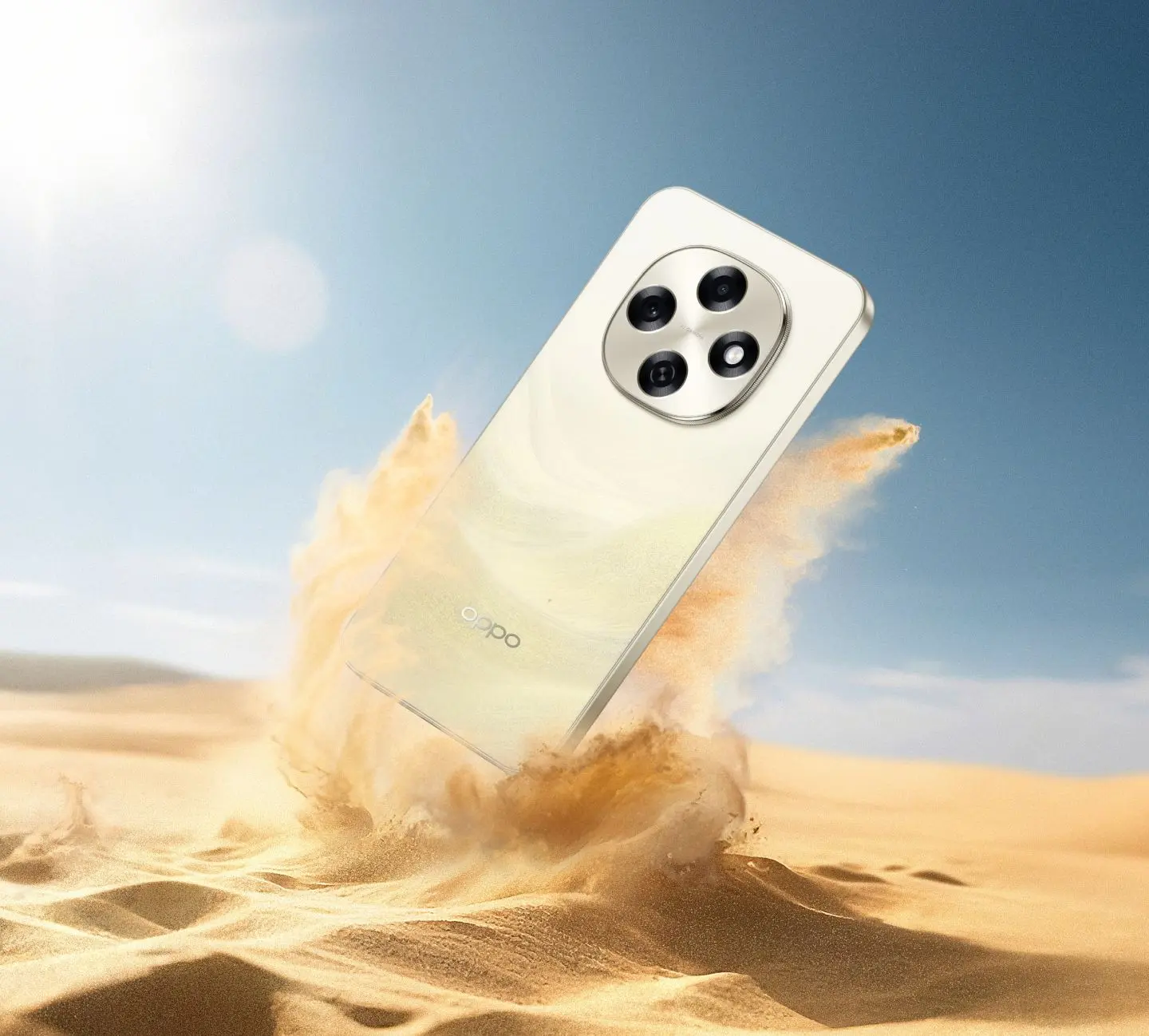 OPPO F31 Pro Desert Gold 2