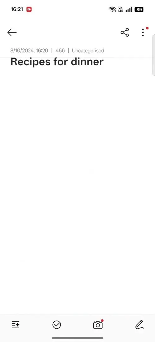 OPPO F31 Pro AI Assistant for Notes