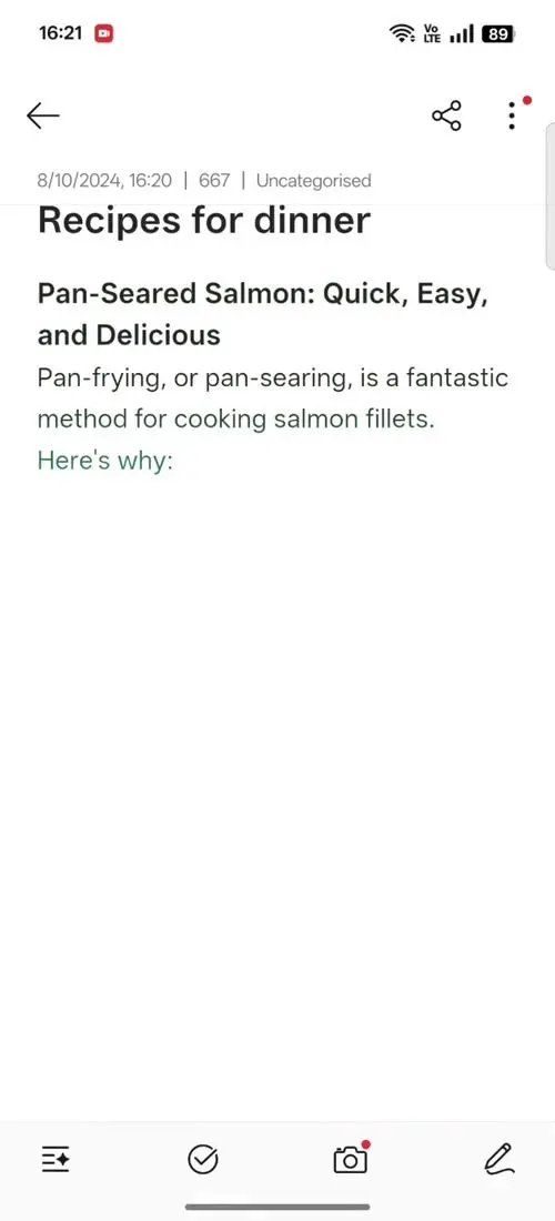 OPPO F31 Pro AI Assistant for Notes