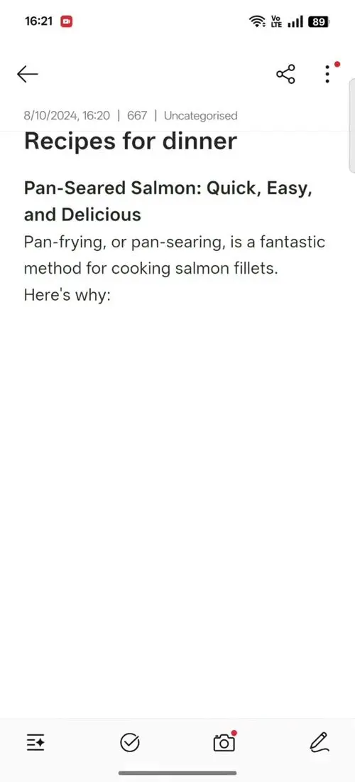 OPPO F31 Pro AI Assistant for Notes