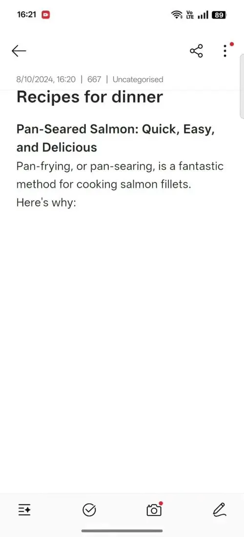 OPPO F31 Pro AI Assistant for Notes