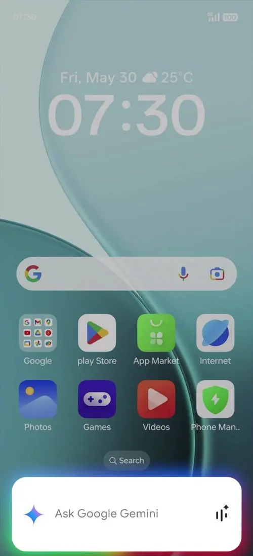 OPPO F31 Pro Google Gemini