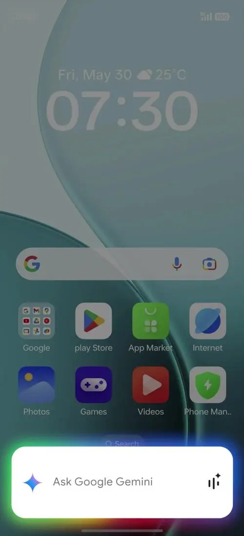 OPPO F31 Pro Google Gemini