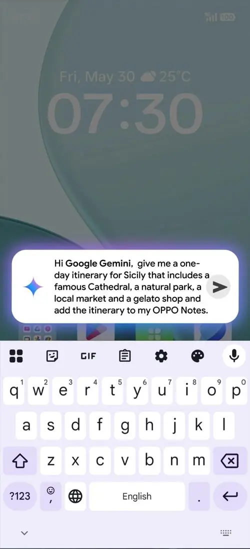 OPPO F31 Pro Google Gemini