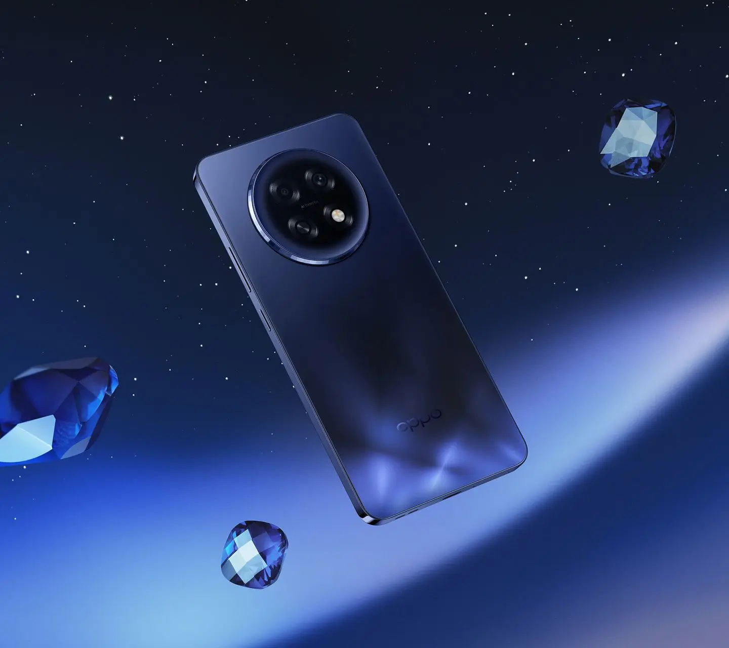 OPPO F31 Pro+ Gemstone Blue 2