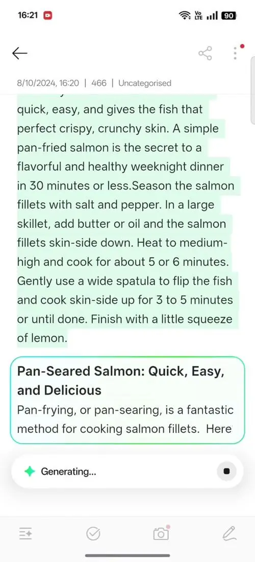 OPPO F31 Pro+ AI Assistant for Notes