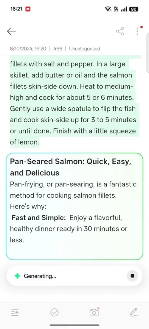 OPPO F31 Pro+ AI Assistant for Notes