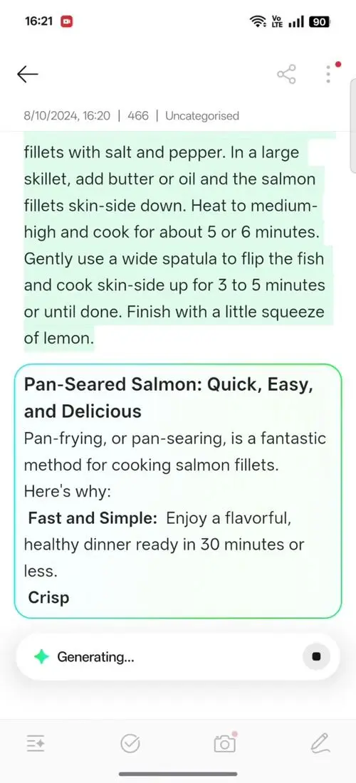 OPPO F31 Pro+ AI Assistant for Notes