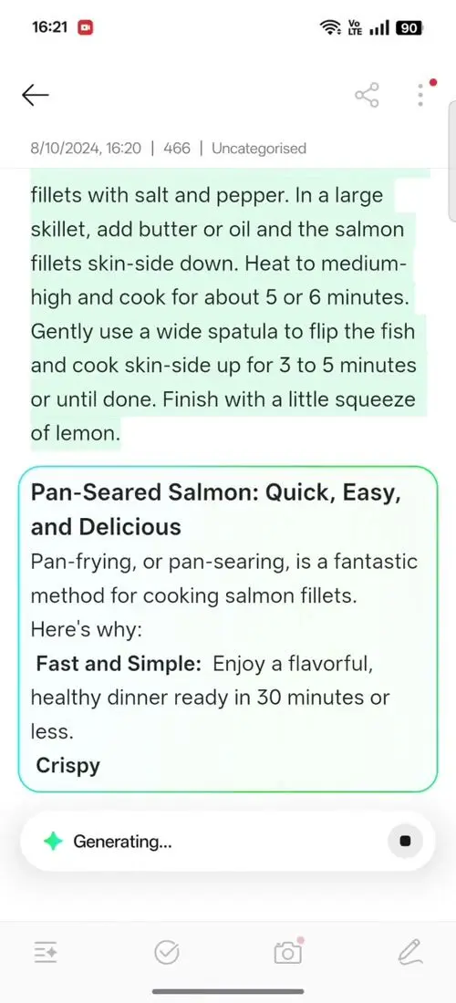 OPPO F31 Pro+ AI Assistant for Notes