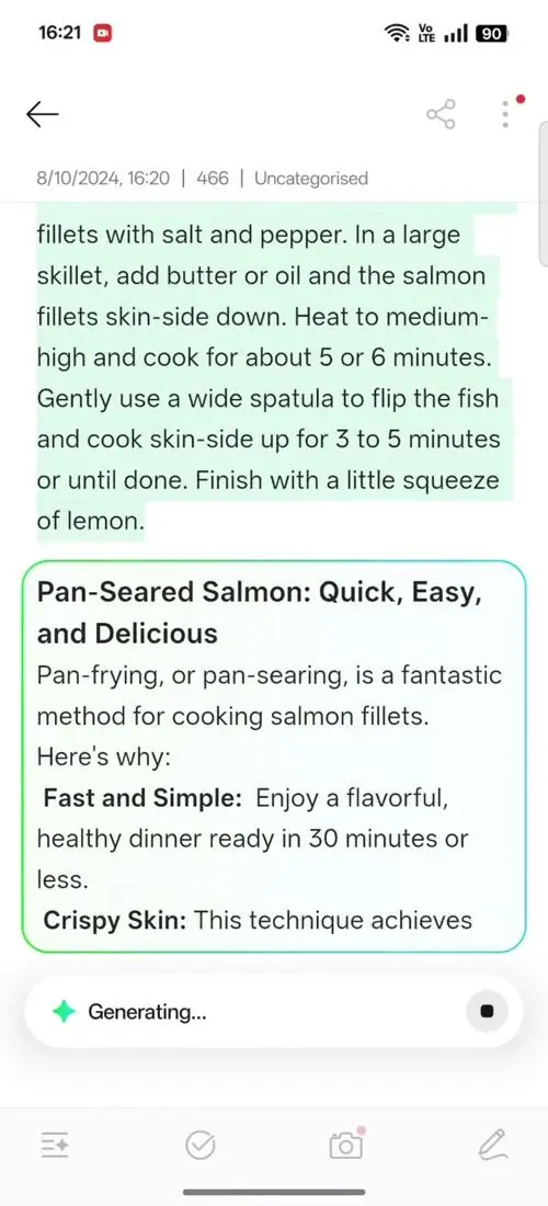 OPPO F31 Pro+ AI Assistant for Notes