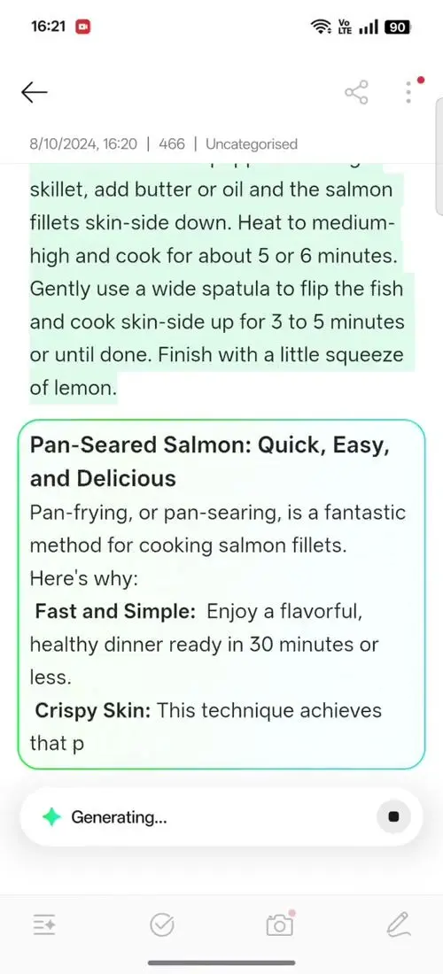 OPPO F31 Pro+ AI Assistant for Notes