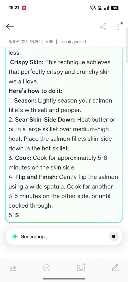 OPPO F31 Pro+ AI Assistant for Notes