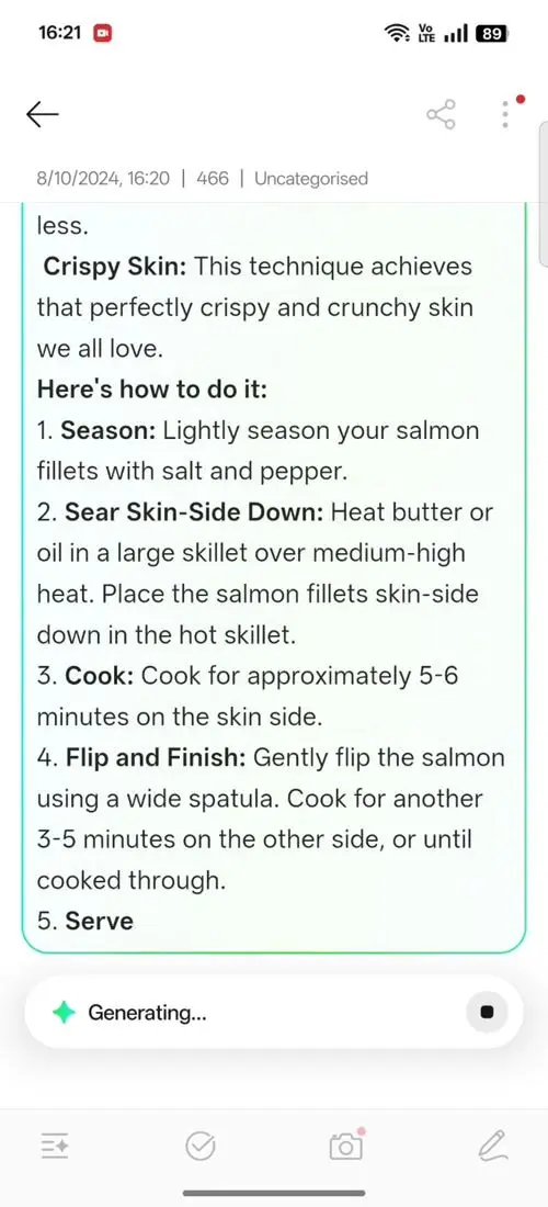 OPPO F31 Pro+ AI Assistant for Notes