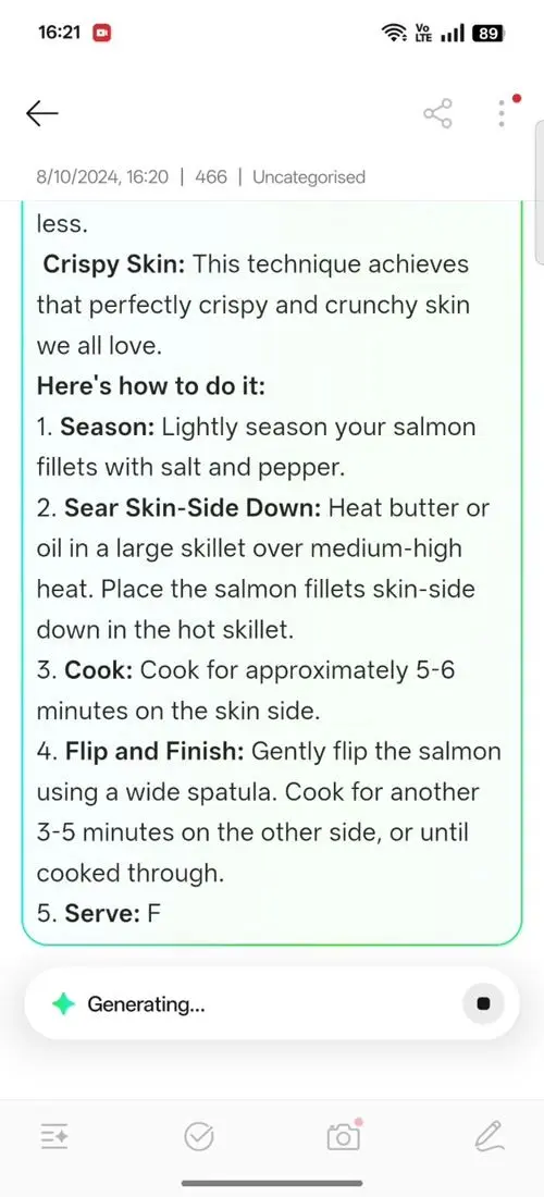 OPPO F31 Pro+ AI Assistant for Notes