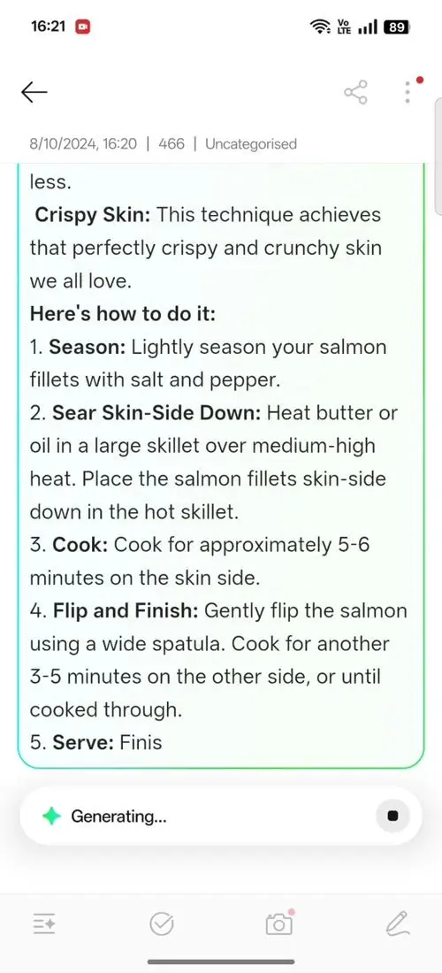 OPPO F31 Pro+ AI Assistant for Notes