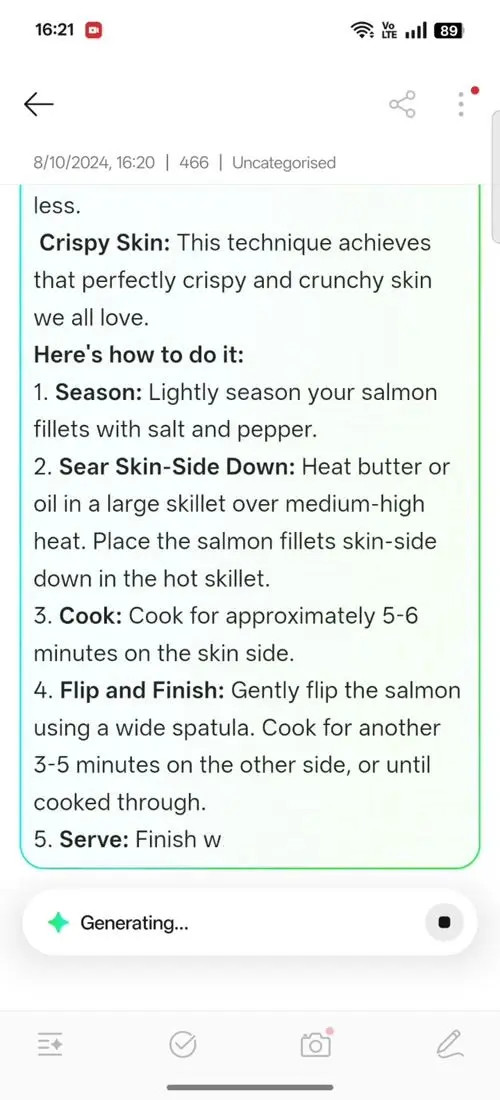 OPPO F31 Pro+ AI Assistant for Notes