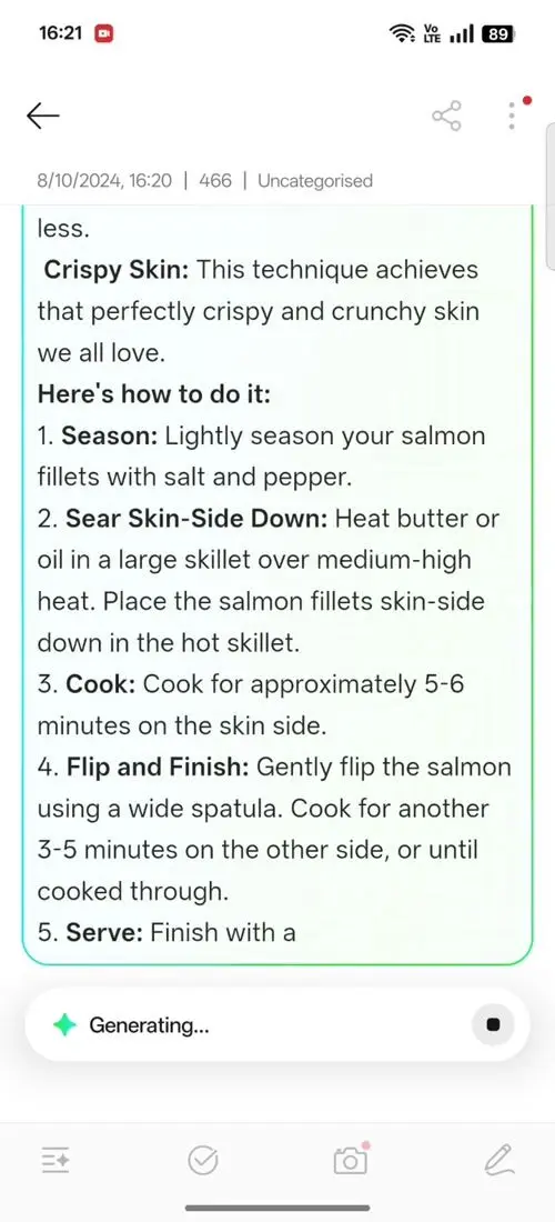 OPPO F31 Pro+ AI Assistant for Notes