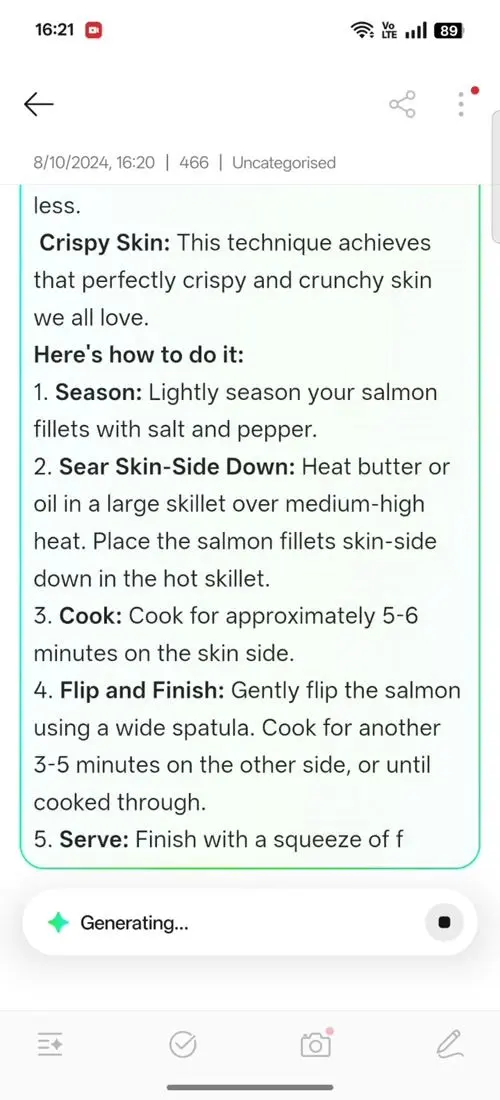 OPPO F31 Pro+ AI Assistant for Notes