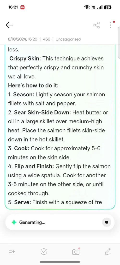 OPPO F31 Pro+ AI Assistant for Notes