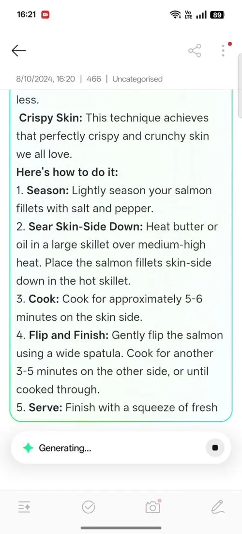 OPPO F31 Pro+ AI Assistant for Notes