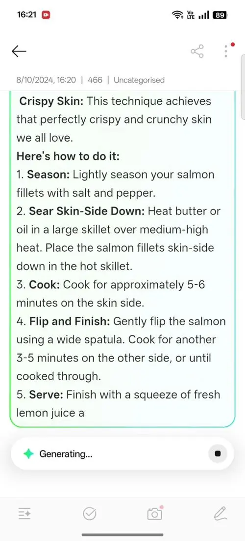 OPPO F31 Pro+ AI Assistant for Notes