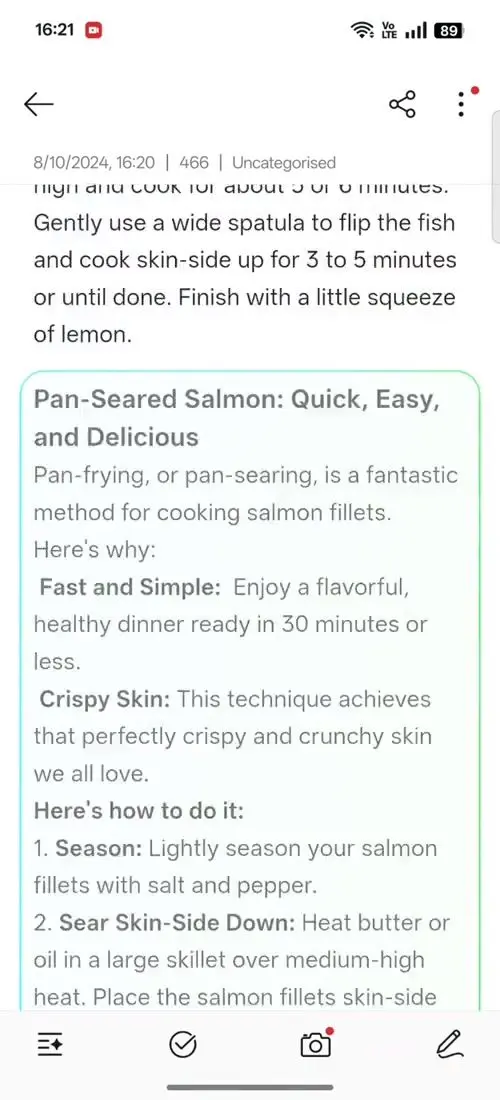 OPPO F31 Pro+ AI Assistant for Notes