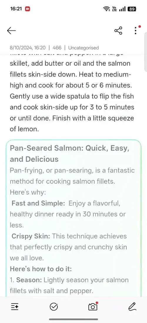 OPPO F31 Pro+ AI Assistant for Notes
