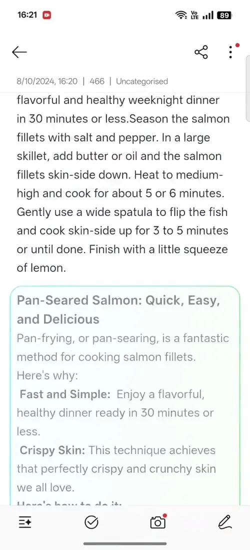 OPPO F31 Pro+ AI Assistant for Notes