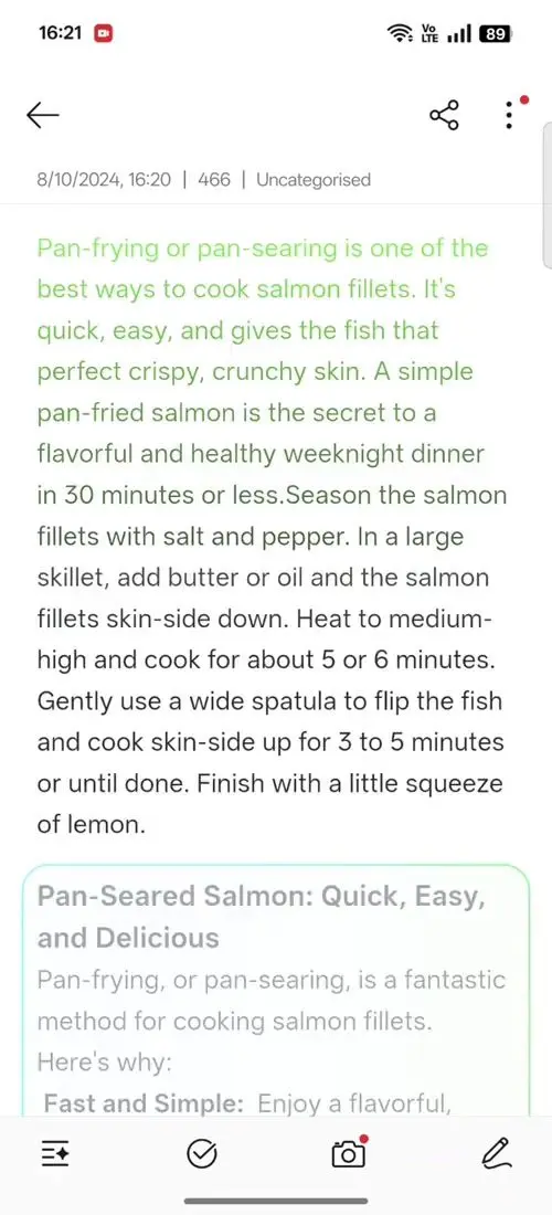 OPPO F31 Pro+ AI Assistant for Notes