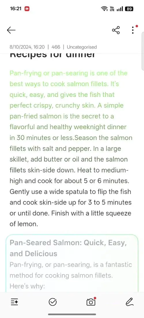 OPPO F31 Pro+ AI Assistant for Notes