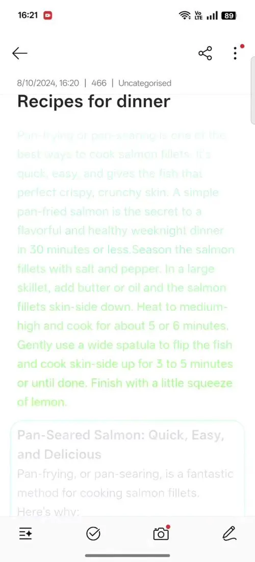 OPPO F31 Pro+ AI Assistant for Notes