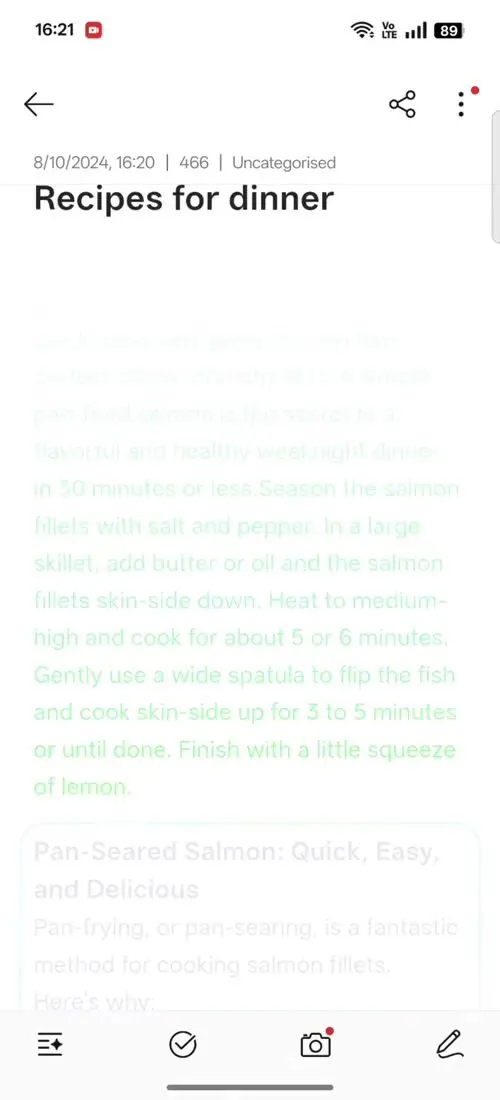 OPPO F31 Pro+ AI Assistant for Notes