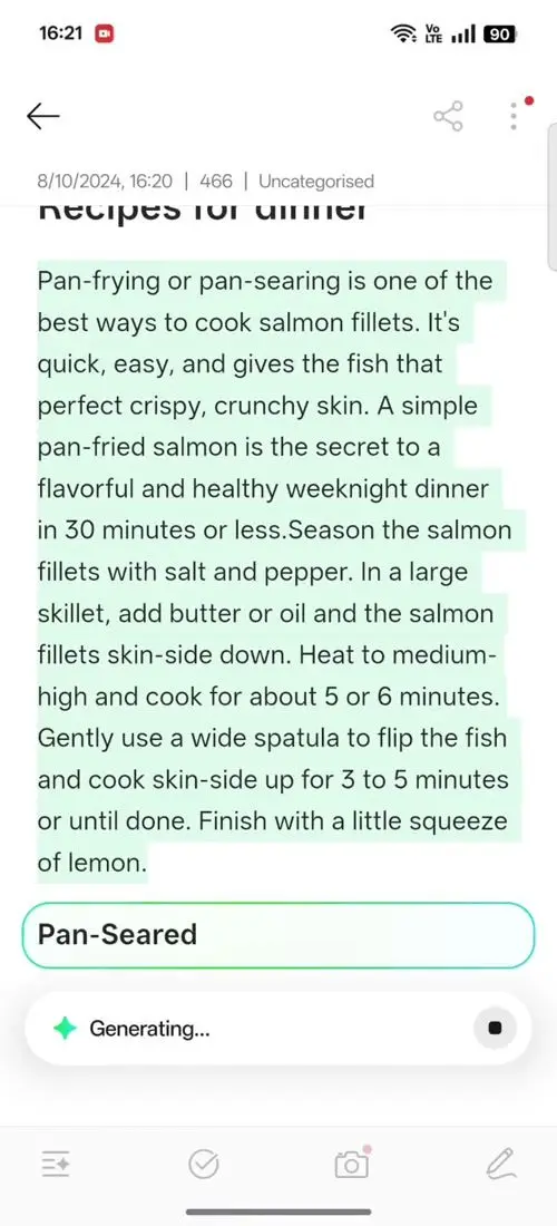 OPPO F31 Pro+ AI Assistant for Notes