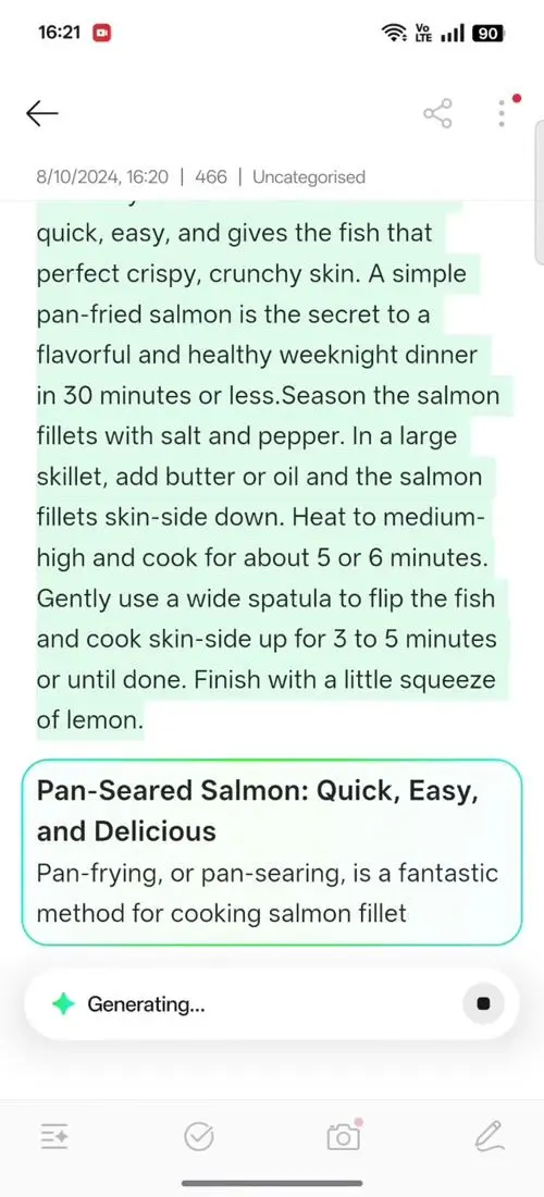 OPPO F31 Pro+ AI Assistant for Notes