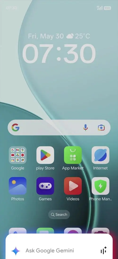 OPPO F31 Pro+ Google Gemini