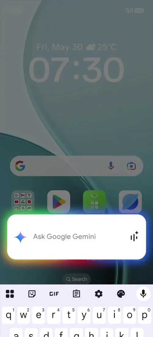 OPPO F31 Pro+ Google Gemini