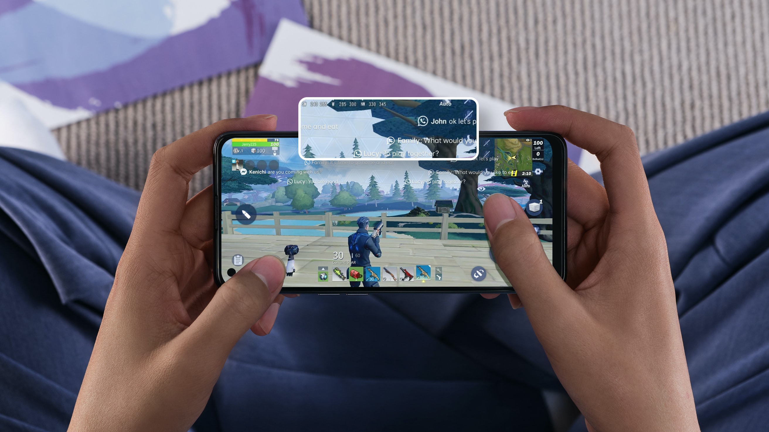 وضع التركيز في اللعبة