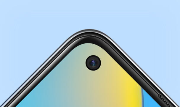 شاشة AMOLED Punch-Hole