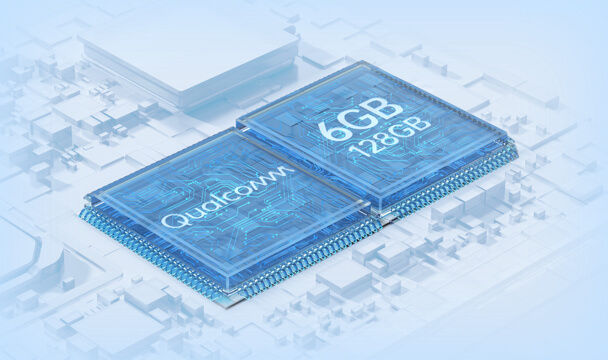 6 جيجا رام + 128 جيجا روم