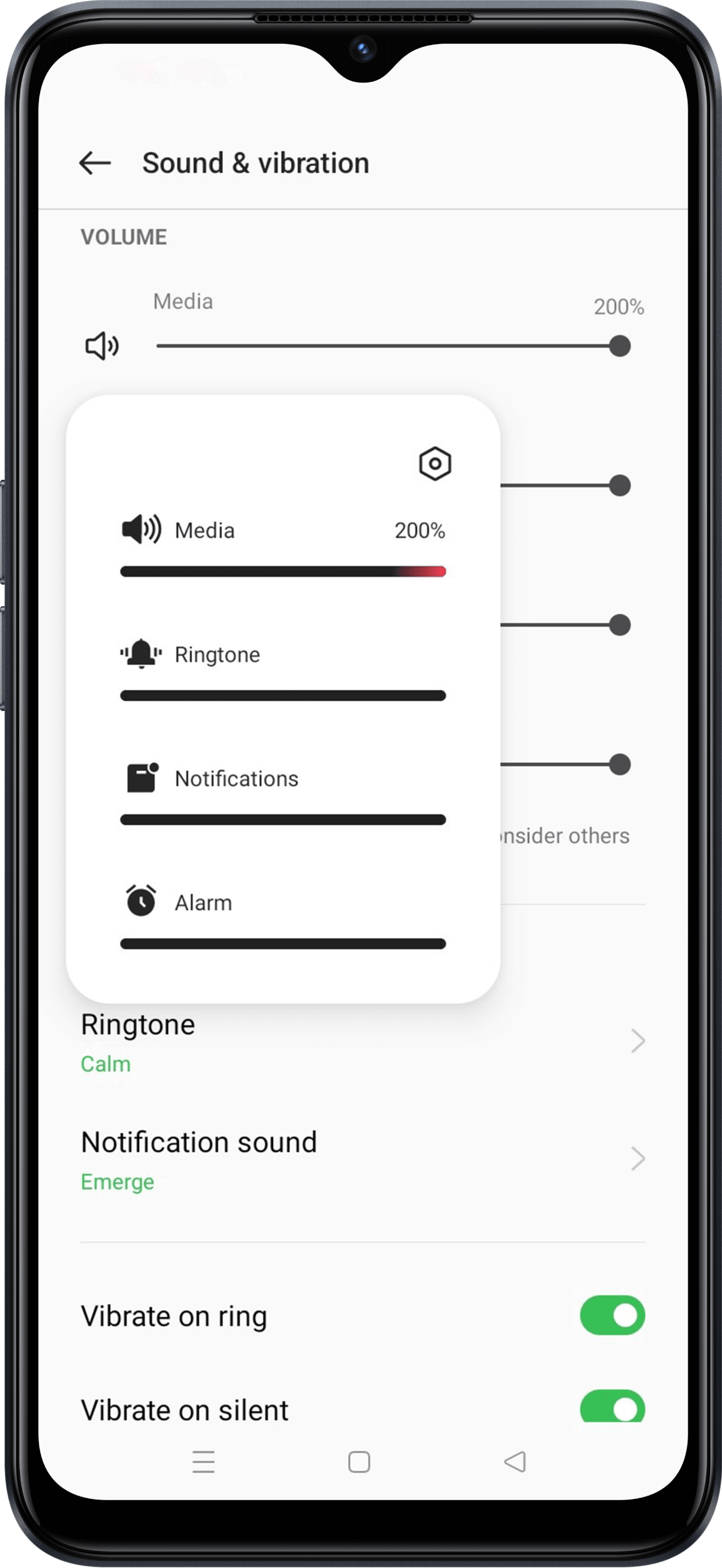 OPPO Ultra Volume Mode