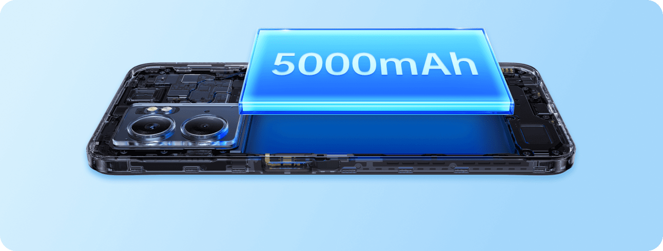 OPPO 5000mAh Long-Lasting Battery