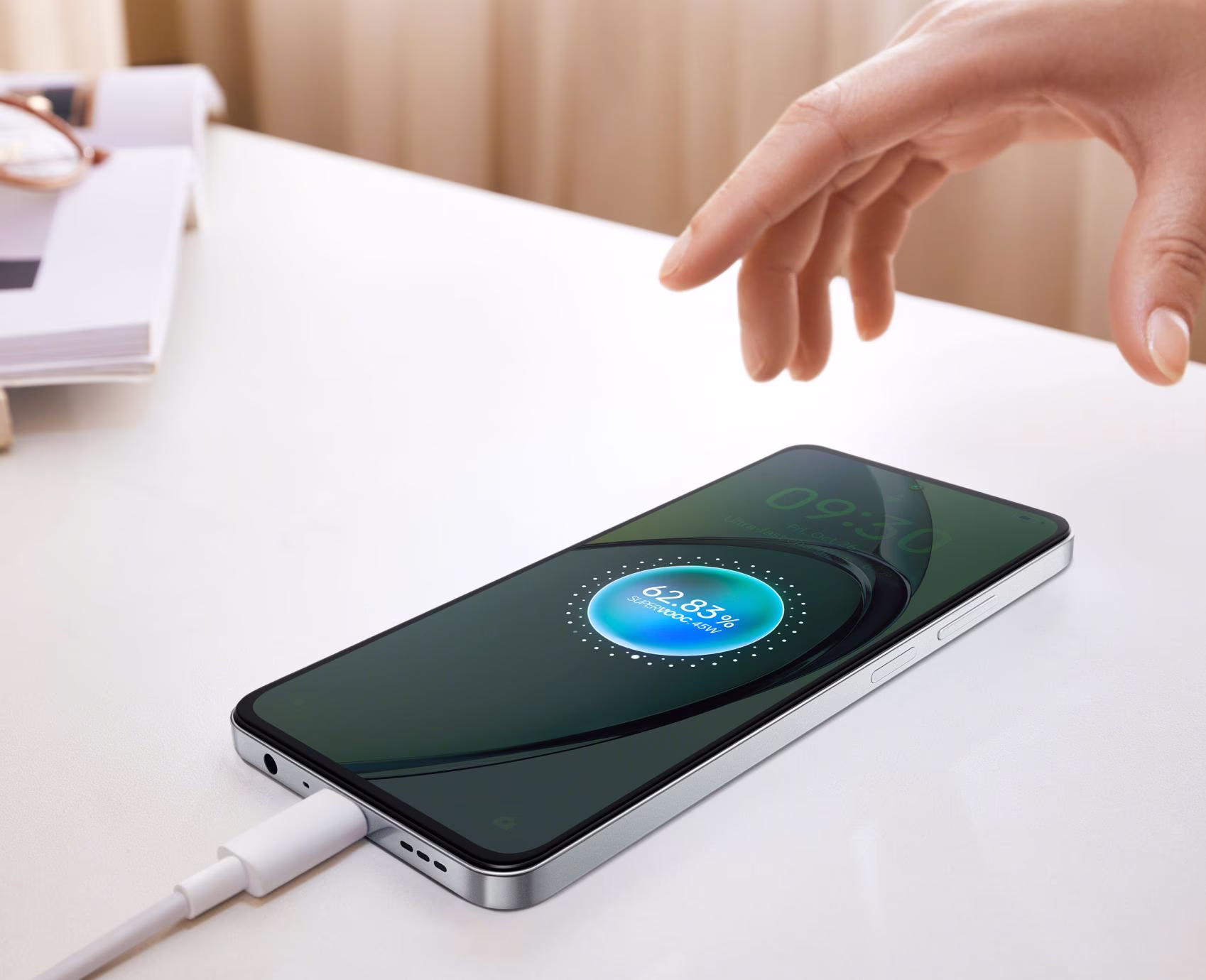 OPPO K12x 5G 45W SUPERVOOCTM Flash Charge 2