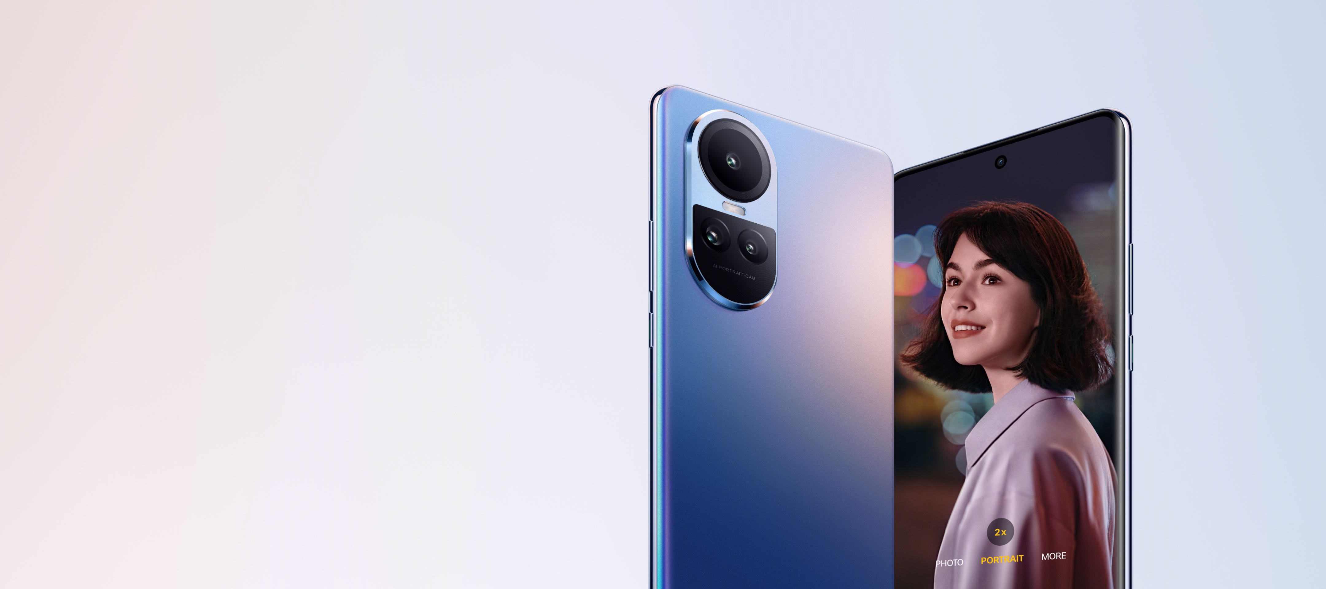 التصميم الرئيسي لأوبو رينو10