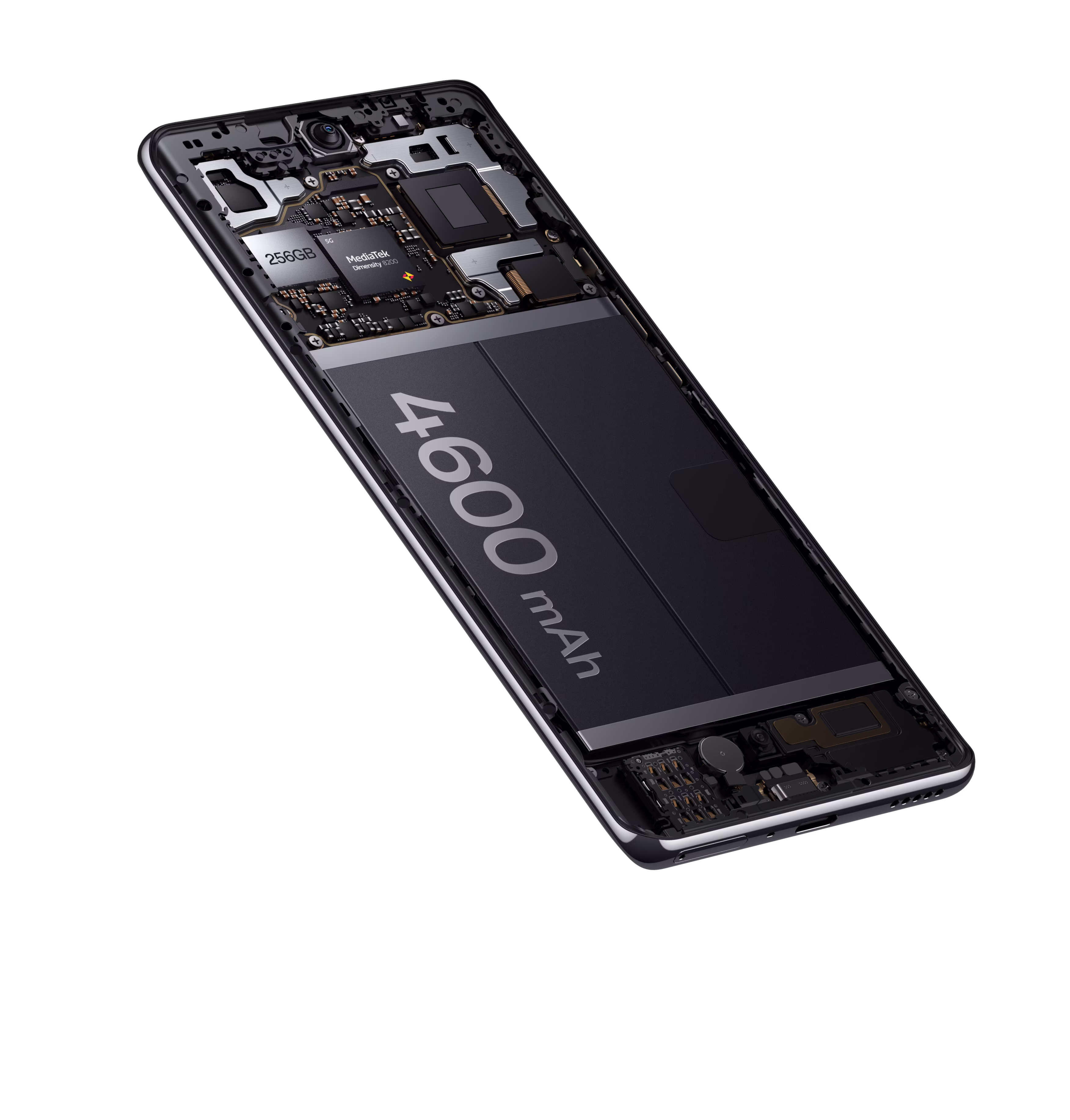 80W SUPERVOOC Flash Charge and 4600mAh Large Battery